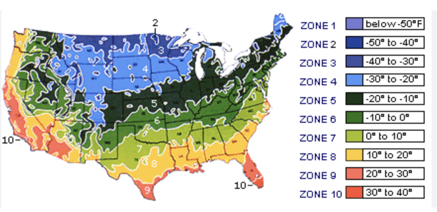 US Grow Zones